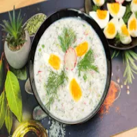 Chłodnik ogórkowy z rzodkiewką / zupa na zimno idealna na upały