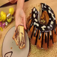 Tradycyjna BABKA MARMURKOWA na maśle – pyszna, wilgotna i delikatna