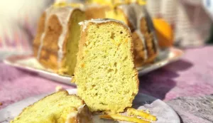 Babka pomarańczowa z zsiadłym mlekiem