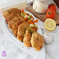 Filet z kurczaka w panierce z ciecierzycy