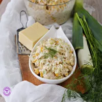 Sałatka makaronowa z tuńczykiem i serem