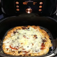 ciasto francuskie jak pizza z airfryer...