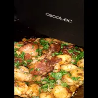 ziemniaki z kurczakiem z airfryer...