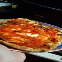 szybka a'la pizza z francuskiego ciasta z airfryer...