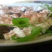 Czekoladowy makaron z białym serem