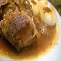 Udziec z indyka miodowo - musztardowy