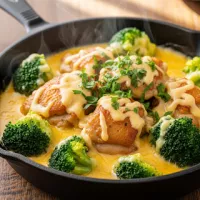 Kurczak w Sosie Serowym z Brokułem (One-Pot) – Szybki Obiad, Który Zawsze Się Udaje!