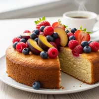 Maślankowe Ciasto z Owocami – Prosty Hit „Dla Gości”!