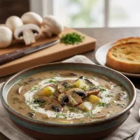 Zupa pieczarkowa – prosty przepis na rozgrzewający comfort food!