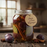 Śliwki w Occie Korzennym – Idealny Dodatek do Mięs i Pasztetów [PRZETWORY]