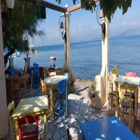 Restauracja Roussos, Kavos, Korfu, Grecja