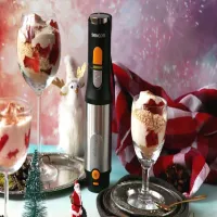 Świąteczny warstwowy deser.