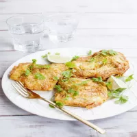 Dorsz w cieście curry