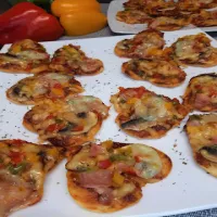 Mini pizzerinki w kształcie serca