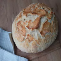 Domowy chleb z chrupiącą skórką. Pyszny, mięciutki ,najlepszy jaki jadłam!😉