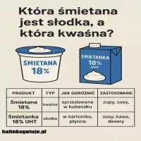 Która śmietana jest słodka, a która kwaśna? Wyjaśniam raz na zawsze!