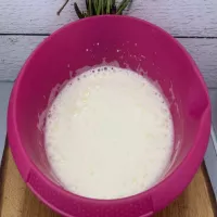 Puszysty omlet z jabłkiem