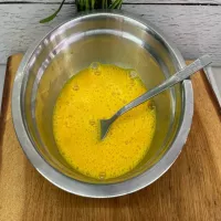 Omlet z serkiem wiejskim