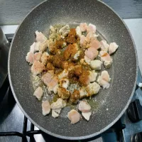 Penne ze szpinakiem i kurczakiem