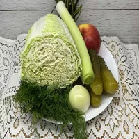 Surówka z kapusty pekińskiej i pora