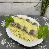 Śledzie w sosie musztardowym