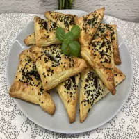 Rożki z ciasta francuskiego