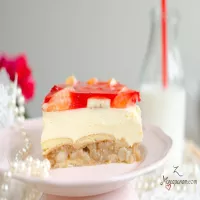 SERNIK Z PRAŻONYMI JABŁKAMI I GALARETKĄ