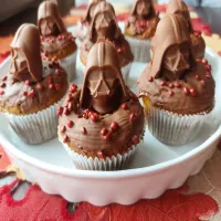 MUFFINKI CZEKOLADOWE- DARTH VADER
