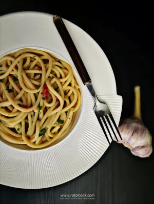 Aglio e Olio Michelin – kremowy czosnek