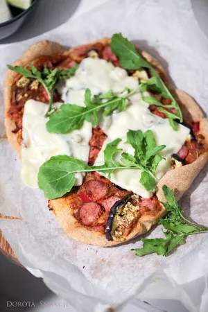 Airfryer pizza