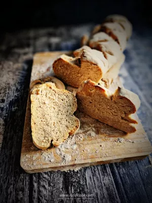 Włoska kanapka z mortadelą, pistacją i mozzarellą