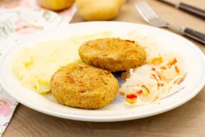 Kotlety drobiowe z mozzarellą