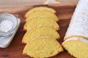 Amor Polenta – włoskie ciasto kukurydziane z migdałami