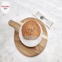 Waniliowy gryczany chlebek bananowy