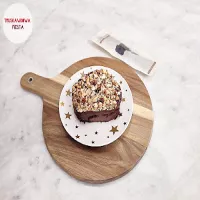 Tofurnik kakaowy z bananem i wanilią