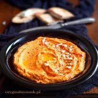 Pasta z fety i pieczonej papryki – Tirokafteri