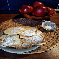 Racuchy z jabłkami (bez drożdży)