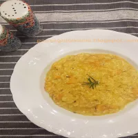 Risotto dyniowe na oleju kokosowym