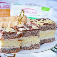 ,,Sernik w orzechowym biszkopcie’’