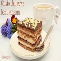 Ciasto chałwowe