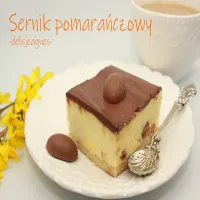 Sernik pomarańczowy