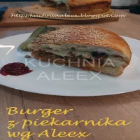 Burger z piekarnika wg Aleex