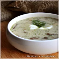 Krupnik z prawdziwkami