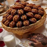 Daktyle nadziewane orzechami włoskimi