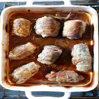 Roladki z polędwiczki wieprzowej z przysmakami kresowymi