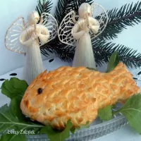 Złota rybka z wigilijnym farszem