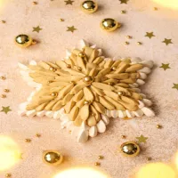 Gwiazda bezowa z kawowym kremem diplomat – przepis