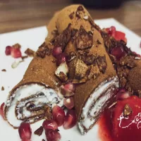 Czekoladowe naleśniki na mące orkiszowej