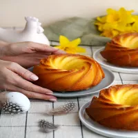 Babka pomarańczowa – ciasto ucierane