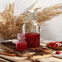 Syrop żurawinowy. Pomysł na jesienną herbatę.